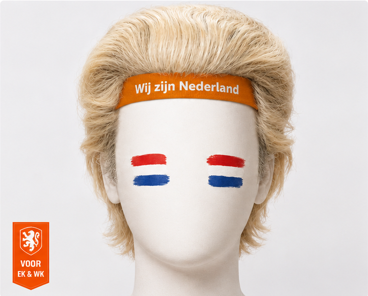 Wilders Pruik - WK Editie